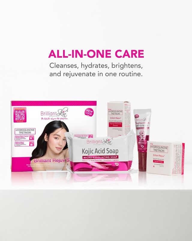 Brilliant Skin Rejuvenating Set  Hydroquinone Tretinoin (NEW PACKAGING)