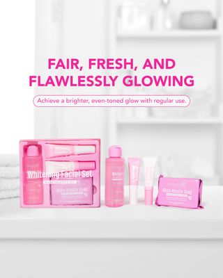 Brilliant Skin Whitening Facial Set Maintenance Set - (NEW PACKAGING)