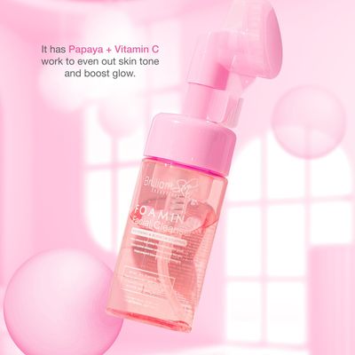 Brilliant Skin Foaming Facial Cleanser Whitening and Blemish Control