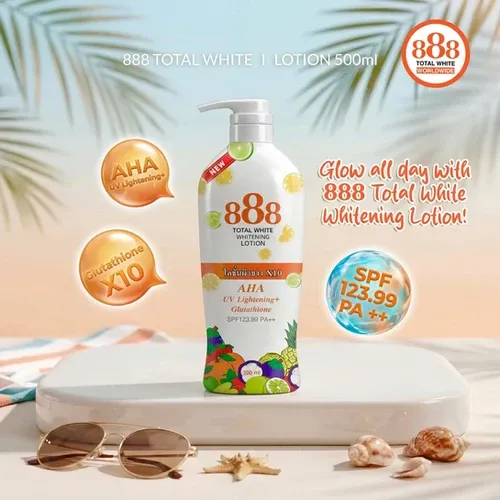 888 Total White Lotion SPF 123 PA+++, 500ml