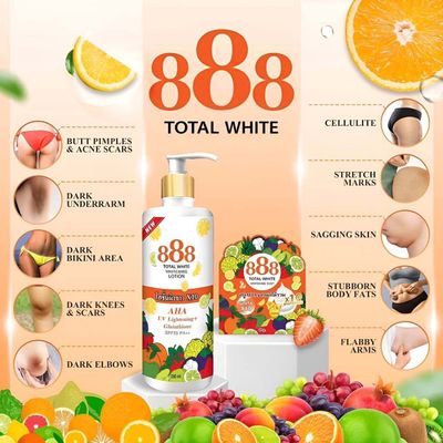 888 Total White Lotion SPF 123 PA+++, 500ml