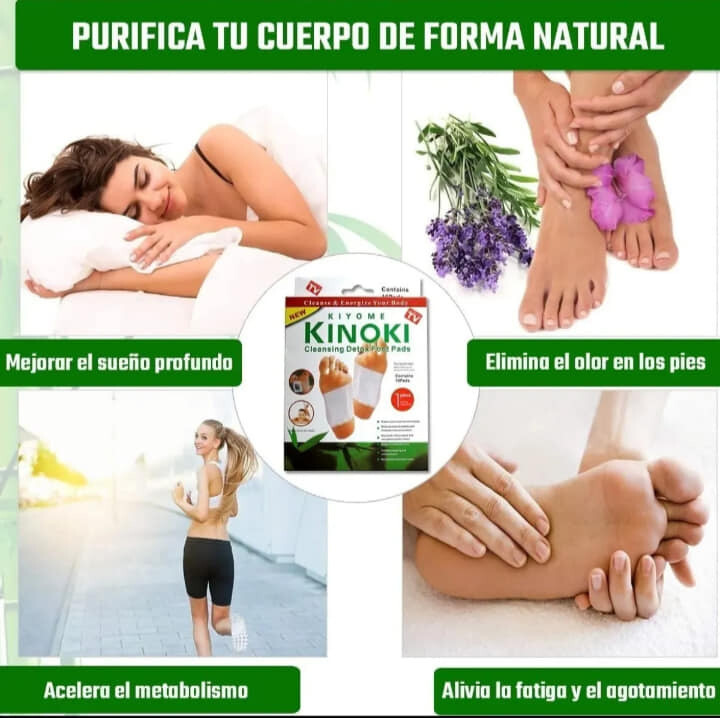 Kiyome Kinoki Cleansing Detox Foot Pads 10Pads