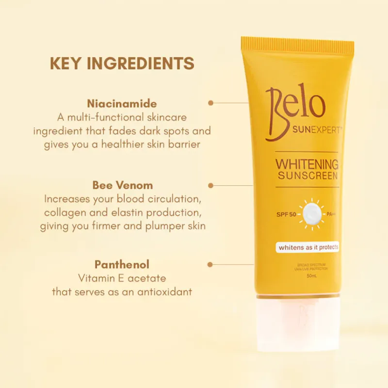 Belo SunExpert Whitening Sunscreen SPF50 30ml