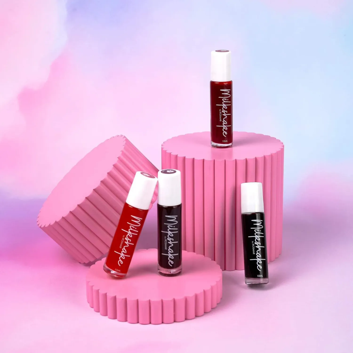 Rosmar Milkshake Liptint - Strawberry, Cherry, Bubblegum &amp; Strawberry