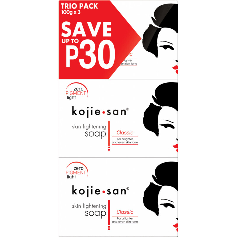 Kojiesan Skin Lightening Classic Soap 100Gx3 (Value Pack)