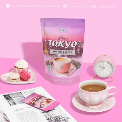 Namiroseus Tokyo Vanilla Coffee 10 sachets (NEW PACKAGING)