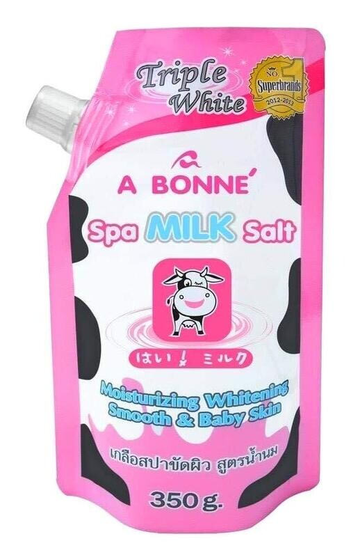 A Bonne Spa Milk Salt with Twister Cap 350g