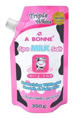 A Bonne Spa Milk Salt with Twister Cap 350g A Bonne Spa Milk Salt with Twister Cap 350g