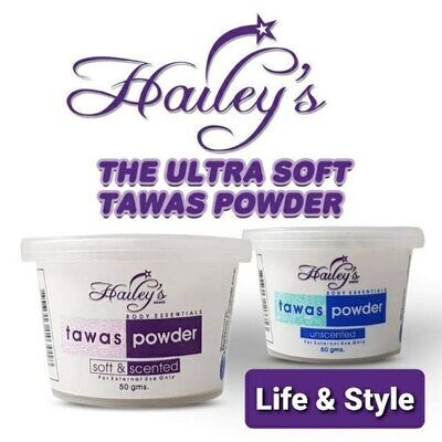Hailey's Tawas Powder Soft &amp; Scented 50g - Underarm