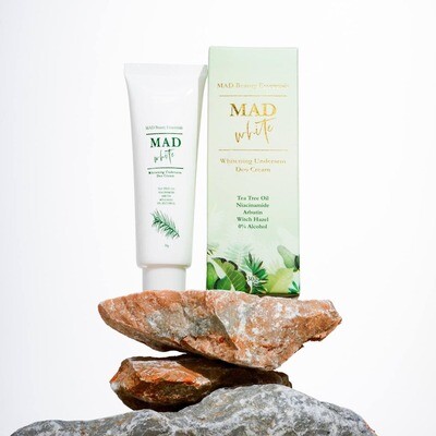 Mad Beauty essential MAD White Whitening Underarm Deo Cream - 30g Mad Beauty essential MAD White Whitening Underarm Deo Cream - 30g