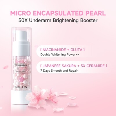 GMEELAN Sakura Gluta Brightening Underarm Cream 30g