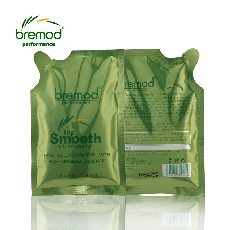 Bremod Performance BR-H013 Hair Reconstructor With Ginseng Extract Top Smooth Best For Your Hair 50ml