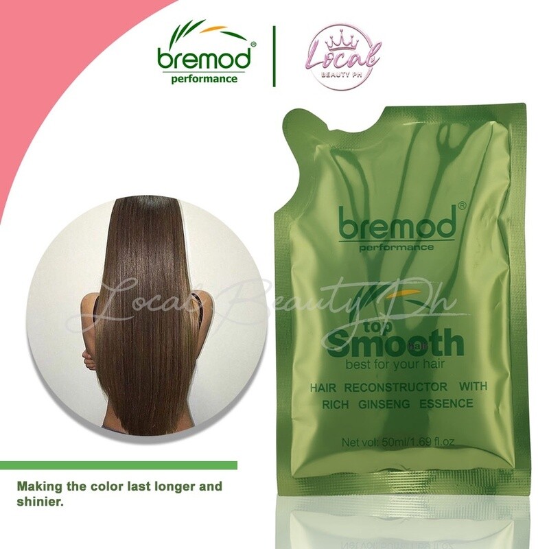 Bremod Performance BR-H013 Hair Reconstructor With Ginseng Extract Top Smooth Best For Your Hair 50ml Bremod Performance BR-H013 Hair Reconstructor With Ginseng Extract Top Smooth Best For Your Hair 50ml