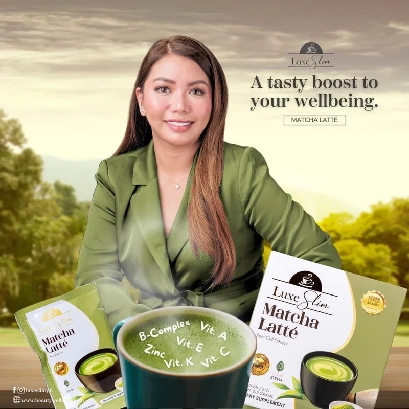 Luxe Slim Matcha Latte 500g/Tub