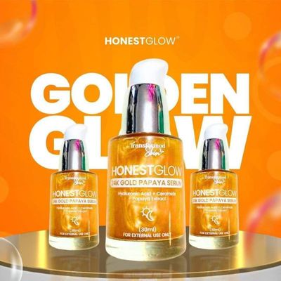 Transformed Skin Honest Glow 24K Gold Papaya Serum 30ml