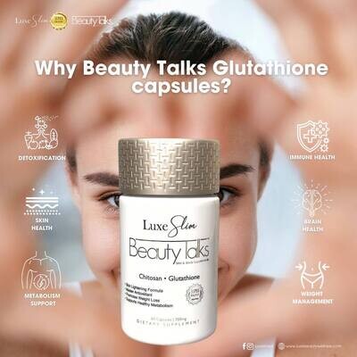 Luxe Skin Beauty Talks Skin & Body Supplements, 60 Capsules