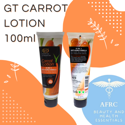 GT Carrot Lotion with SPF60 - 1OOml