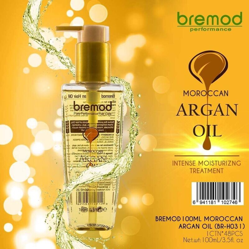 Bremod Moroccan Argan Oil Intense Moisturizing Treatment 100ml Bremod Moroccan Argan Oil Intense Moisturizing Treatment 100ml