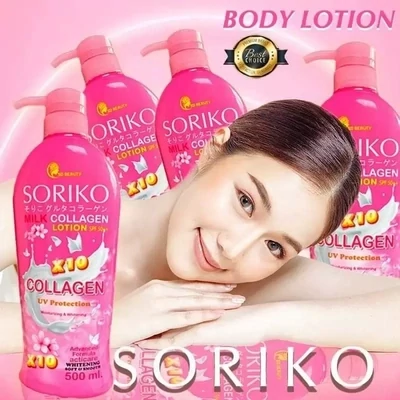 Soriko Milk Collagen Lotion SPf 30 - 500ml