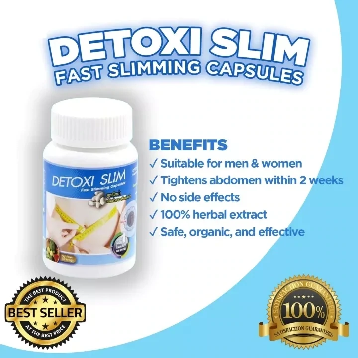Detoxi Slim Fast Slimming Capsules (30 Capsules)