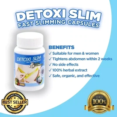Detoxi Slim Fast Slimming Capsules (30 Capsules)