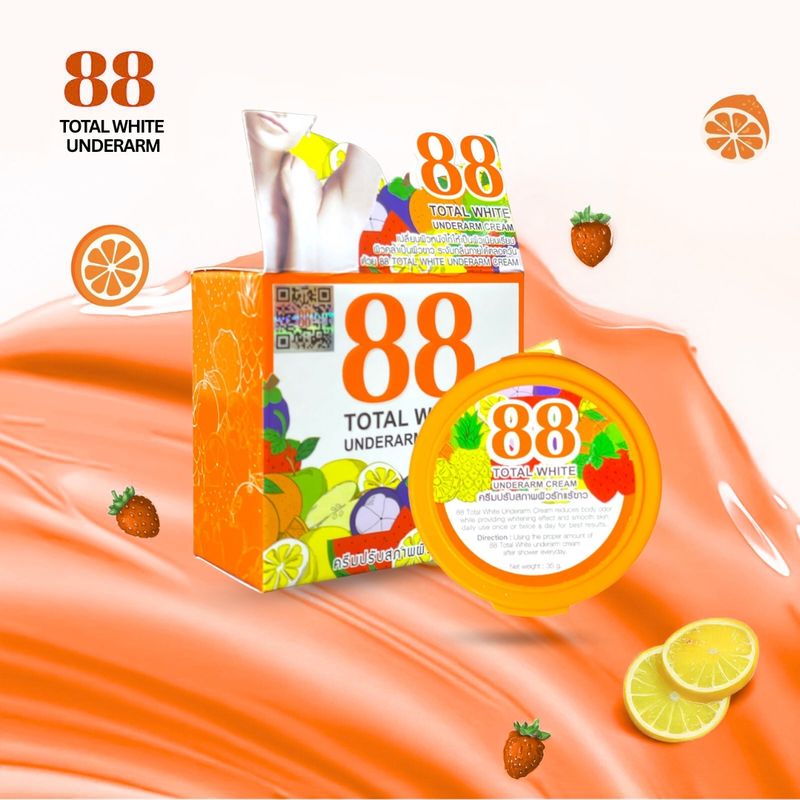 88 Total White Underarm Cream - 35g