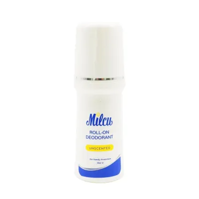 Milcu Unscented 50ml Roll on Deodorant