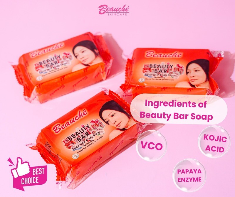 BUY 3 Beauche Beauty Bar Soap 90g