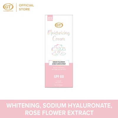 GT Moisturizing Cream SPF60 With Rose Flower Extract GT Moisturizing Cream SPF60 With Rose Flower Extract