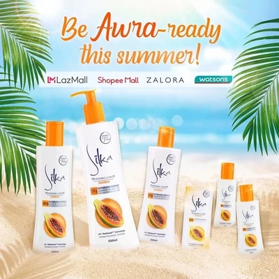 Silka Whitening Papaya Lotion 300ml