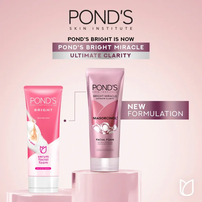 Ponds Bright Miracle Ultimate Clarity Facial Wash 100g