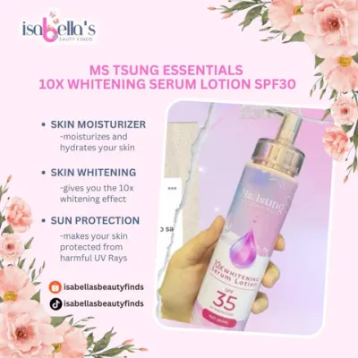Ms. Tsung Essentials - 10X Whitening Serum Lotion SPF 30 - 250ml