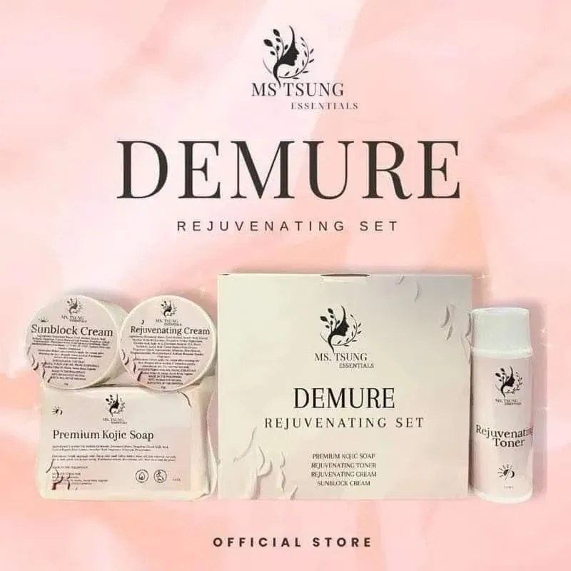Ms. Tsung Essentials スキンケアセット Ms. Tsung Demure Rejuvenating Set - NEW PACKAGING