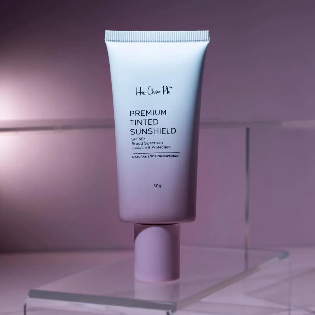 Her Choice Ph Premium Tinted Sunscreen SPF50+ 50g Her Choice Ph Premium Tinted Sunscreen SPF50+ 50g
