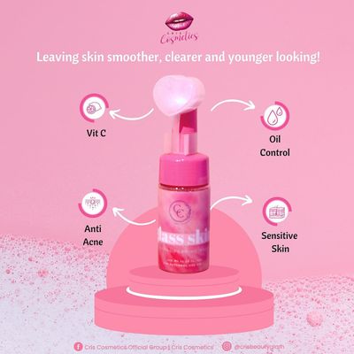 Cris Cosmetics CC Glam & Beauty Glass Skin Facial Foaming Wash 100ml