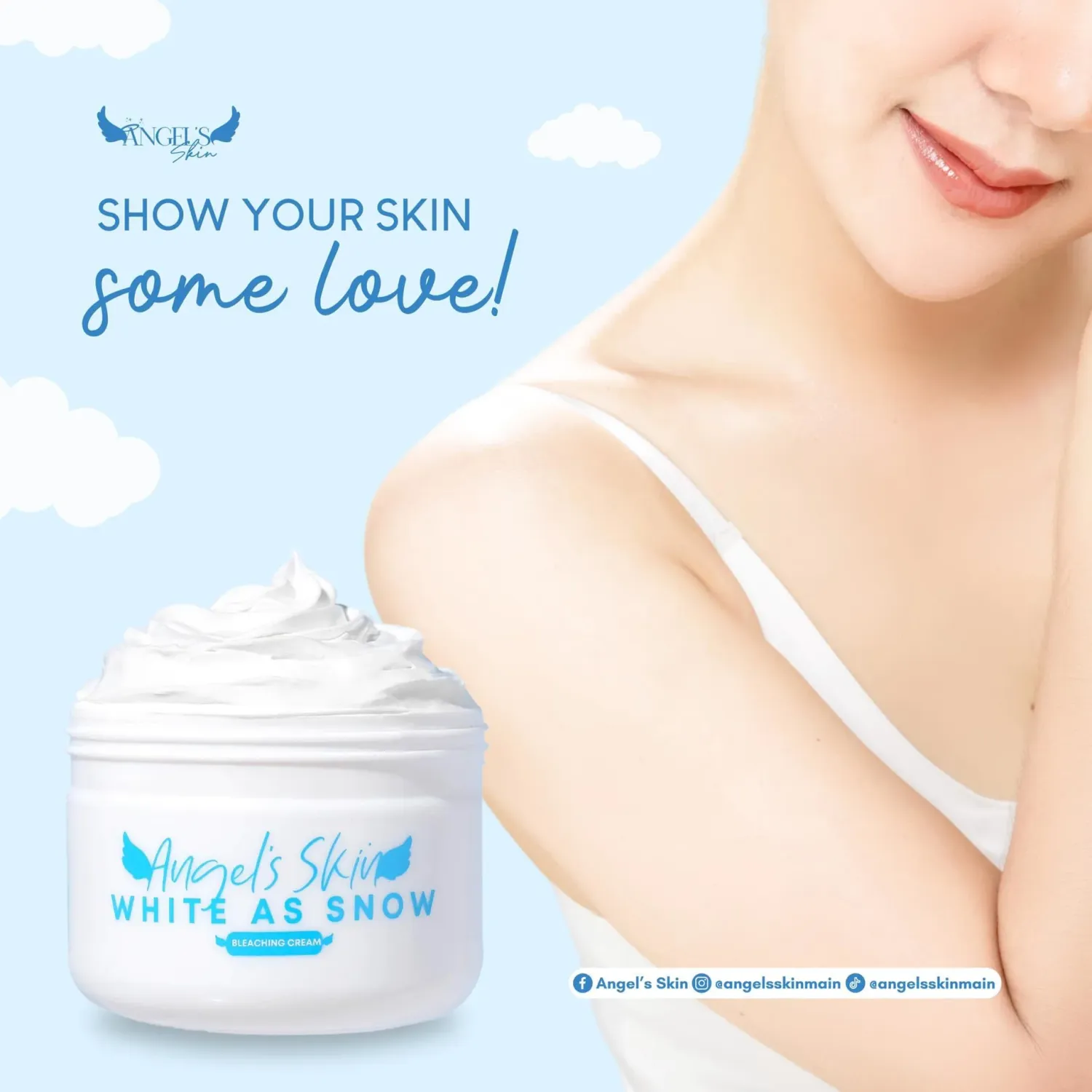 Angel’s Skin White as Snow Bleaching Cream Angel’s Skin White as Snow Bleaching Cream