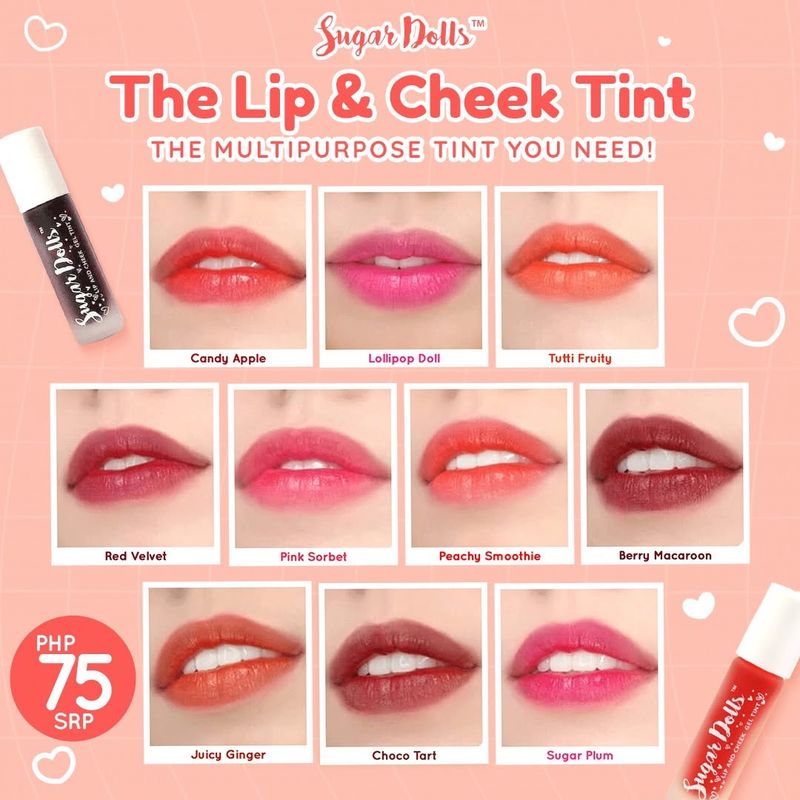 Sugar Dolls - Lip and Cheek Gel Tint