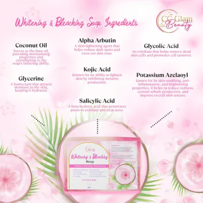 Cris Cosmetics CC Glam &amp; Beauty - Whitening and Bleaching Soap 70g