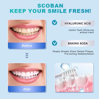 Scoban Teeth Whitening Toothpaste with Baking Soda