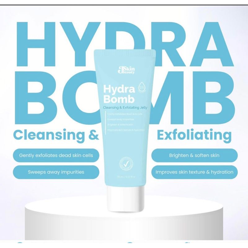 JSkin Beauty Hydra Bomb Cleansing and Exfoliating Jelly 75ml