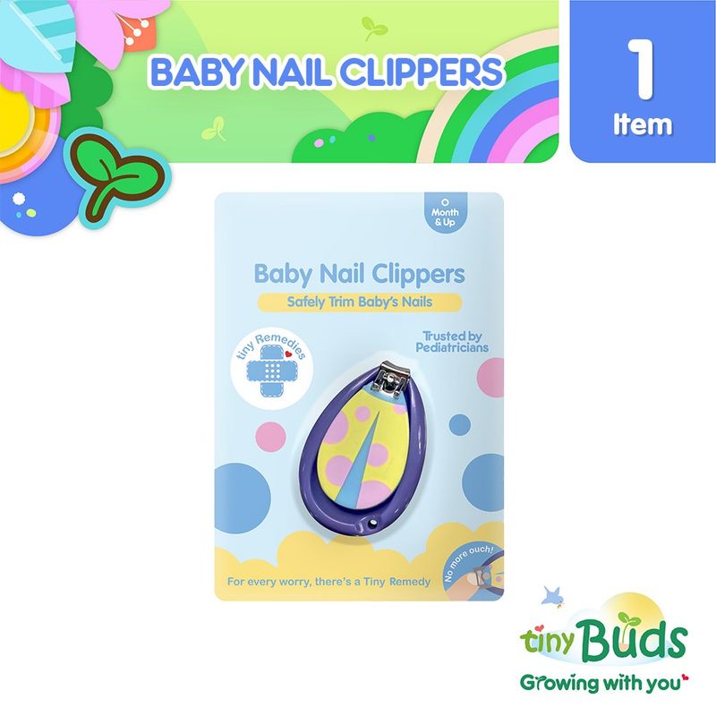 Tiny Buds Baby Naturals - Tiny Remedies Baby Nail Clippers Tiny Buds Baby Naturals - Tiny Remedies Baby Nail Clippers