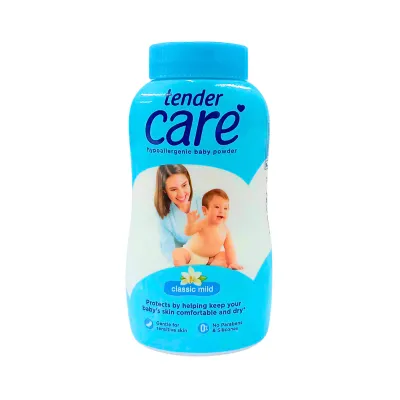 Tender Care Baby Powder Classic Mild Value Blue Pack 200g