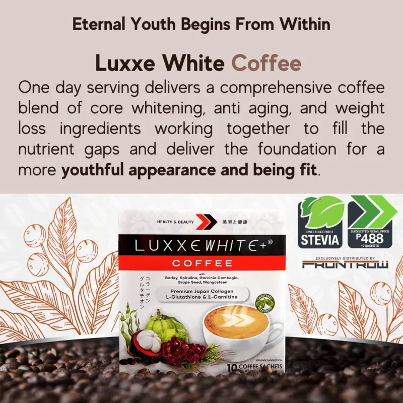 Frontrow Luxxe White Coffee | 10 Sachets
