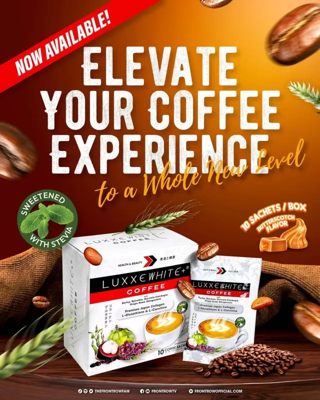 Frontrow Luxxe White Coffee | 10 Sachets