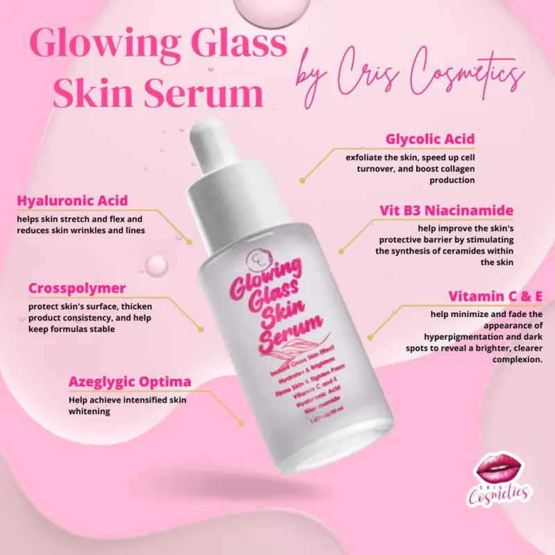 Cris Cosmetics CC Glam and Beauty - Glowing Glass Skin Serum