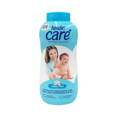 Tender Care Baby Powder Classic Mild Value Blue Pack 100g