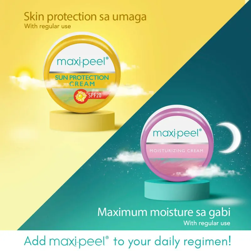 MaxiPeel Sun Protection Cream SPF20 25g