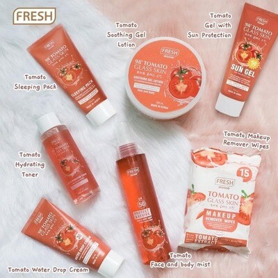Fresh Skinlab Tomato Glass Skin Vitamin C + Arbutin Spa Salt Scrub