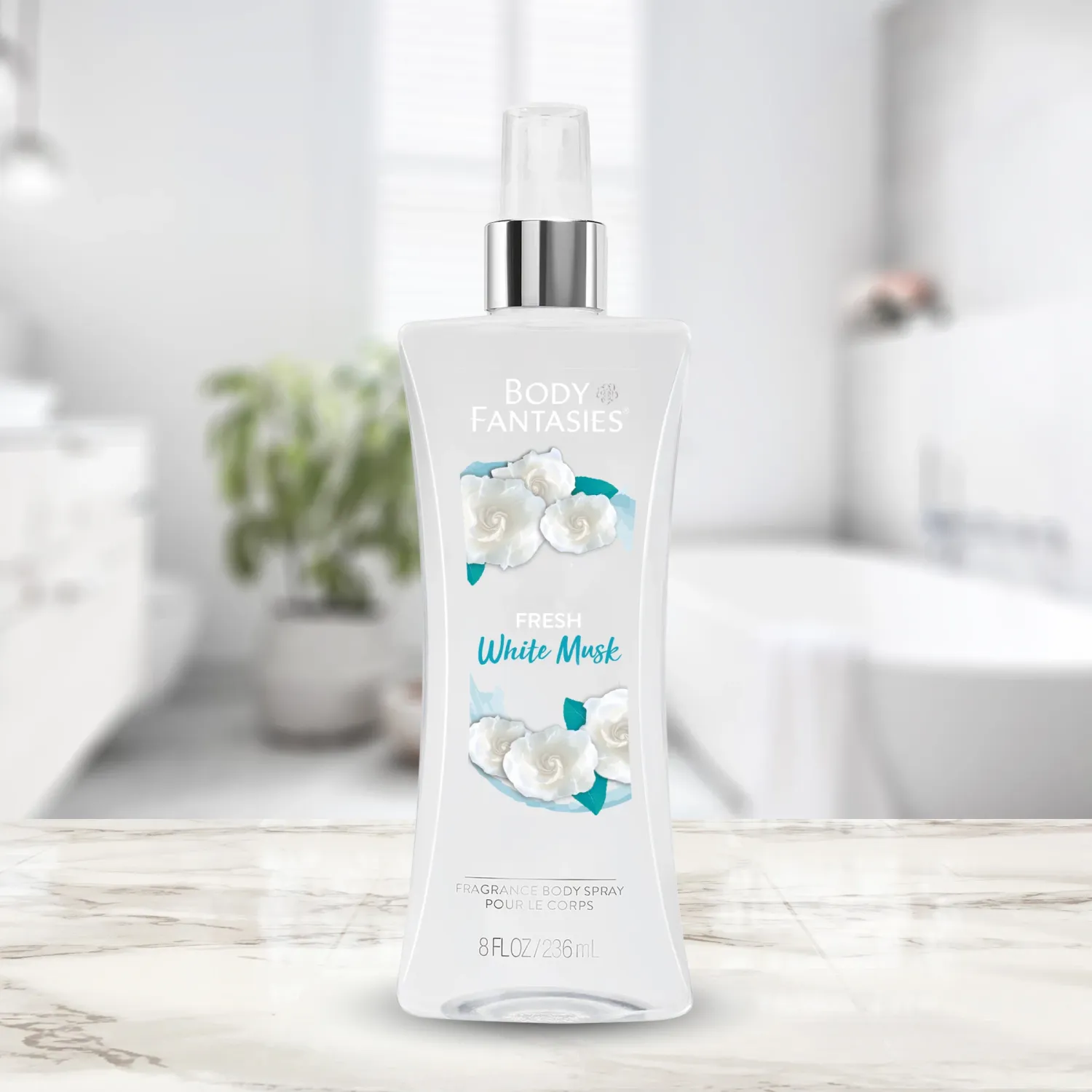 Body Fantasies Signature Fresh White Musk Body Spray 236ml