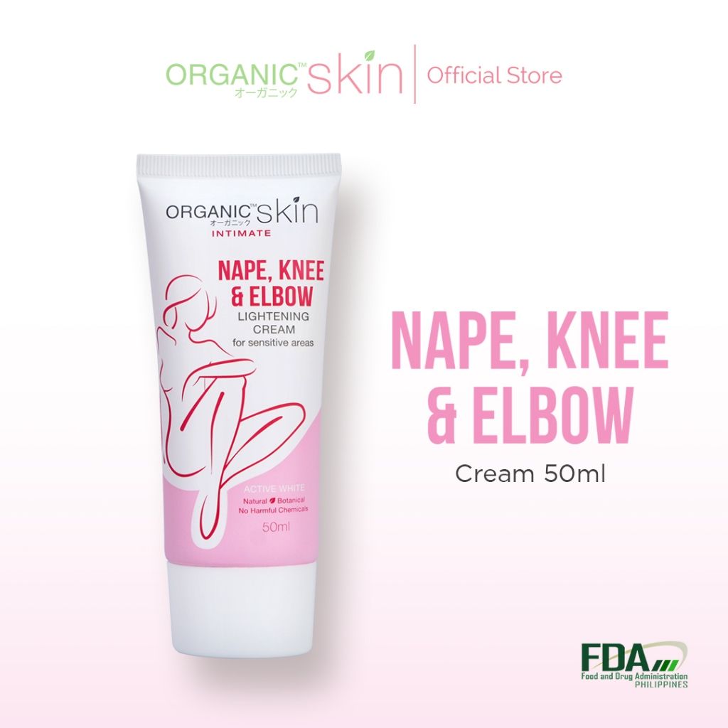 Organic Skin Japan Neck, Knee &amp; Elbow Lightening Cream 50ml
